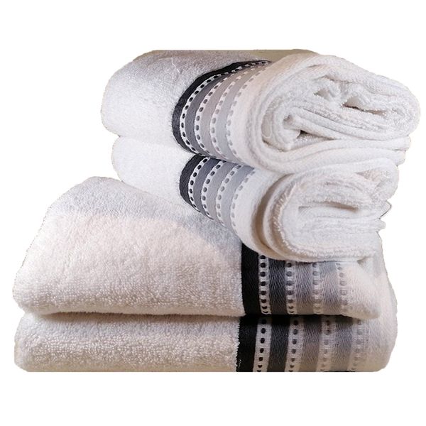 2 Bath Sheets &amp; 2 Hand Towels image