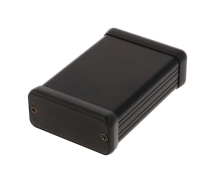 1455C801 - Aluminium Enclosure 80x54x23mm with Metal End Plates