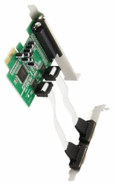 RCT PCE9910-2S1P PCIe 1-port ECP/EPP Parallel Adapter Card