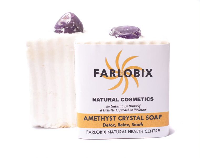 Amethyst Crystal Soap