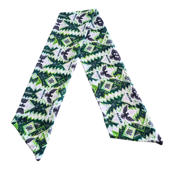 Proudly Nigerian Naija Super Eagles Double-sided Fleece Scarf