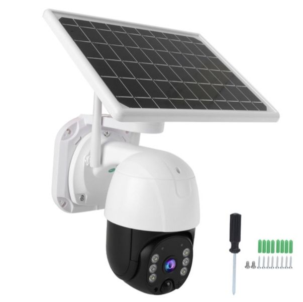 Solar Power CCTV Camera Waterproof Outdoor CCTV Security Camera