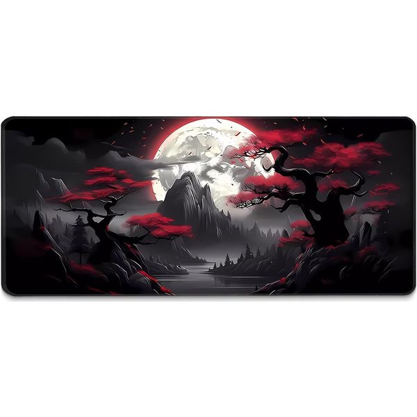 Upgraded Large Size Anti-Slip Moon Valley Gaming Mouse Pad Office Desk Mat