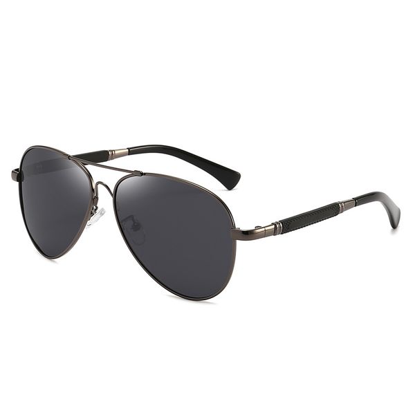 Polarised Sunglasses For Men &amp; Women With Memory Titanium Frame - Aviator