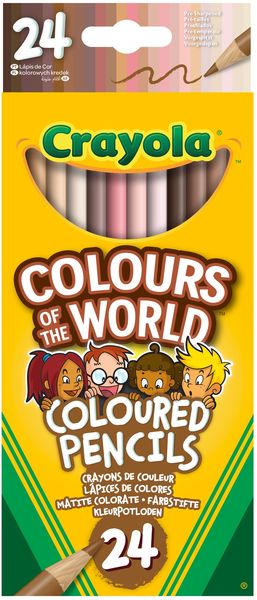 Crayola 24 Cotw Coloured Penciles 36