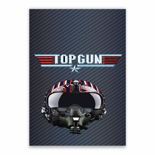 Top Gun Helmet Poster - A1