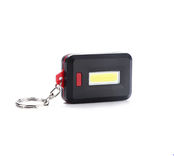 ONDL 4 Pack Flipo Micron COB LED Small Key Ring Flashlight-YX