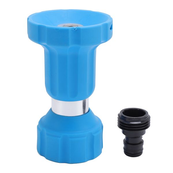 Stainless Steel Fireman Hose Nozzle Heavy Duty Garden Car Pet Wash