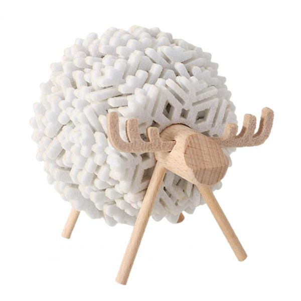 Reindeer Snowflake Felt Coasters