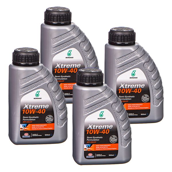 Engen Xtreme 10W-40 500Ml - 4 Pack