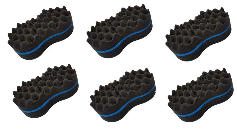 Twist Hair Sponge - 6 Pack