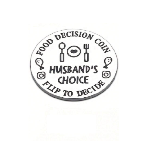 Food Decision Coin for Husband - Wife