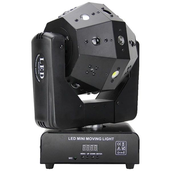 Trade Kite RGBW LED Laser Moving Head Stage Light - 4-in-1 DMX Beam