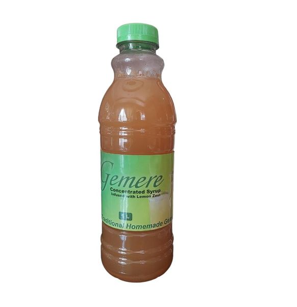 Gemere Concentrate Infused with Zest of Lemon - Ginger 1 Liter