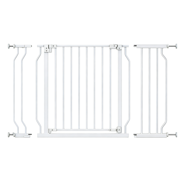 Safety Gate Auto Lock Baby Pet Dog Barrier Adjustable 75-123cm