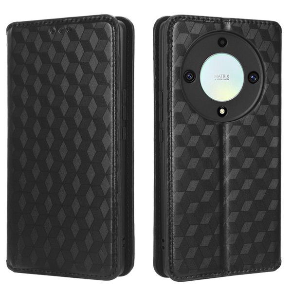 Magnetic Buckle 3D Patterned Leather Case For Honor Magic 5 Lite