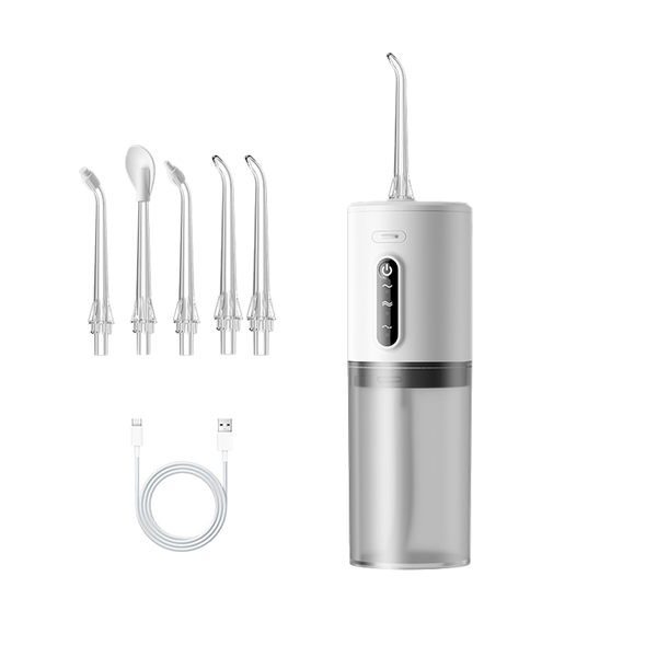 Rechargeable Cordless Water Flosser Oral Irrigator for Sensitive Gums