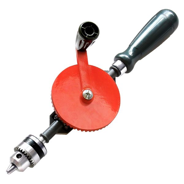 Tool DIY Portable Hand Held Manual Crank Woodworking Drill