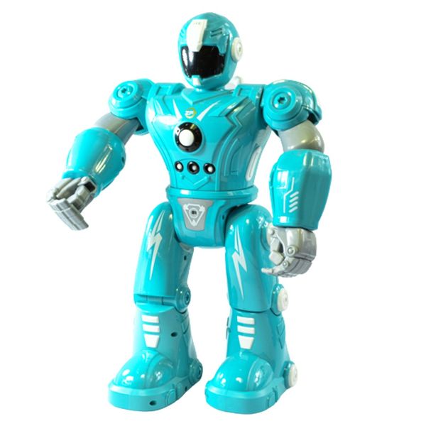 Intelligent Induction Robot Toy For Kids-Blue