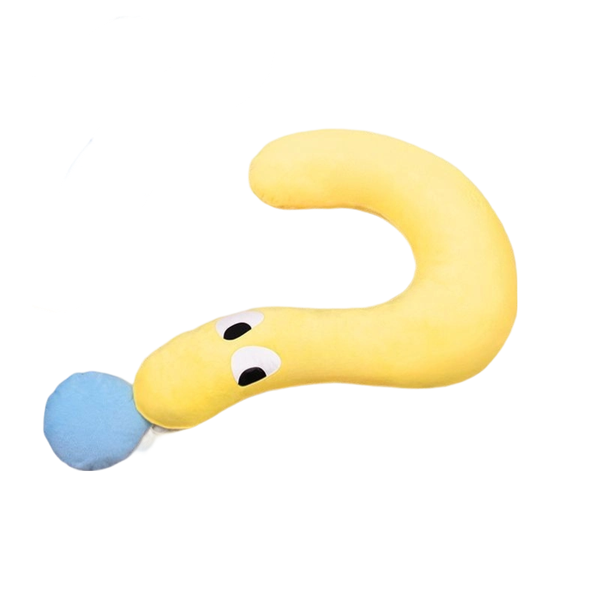 Pet Pillow - Question Mark Shape, All-Season Pet Neck &amp; Sleeping Cushion