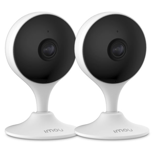 IMOU CUE2 2K AI Indoor Two-way Talk Wi-Fi Security Camera Twin Pack
