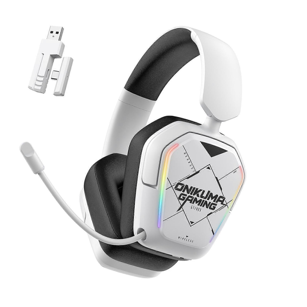 Onikuma GT883 4-Mode RGB Wireless Gaming Headset with Mic Foldable