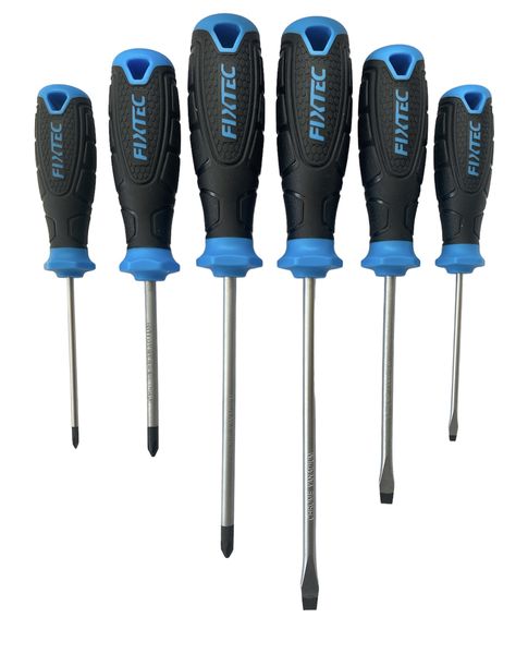 Fixtec 6 Pcs Industrial Screwdriver Set