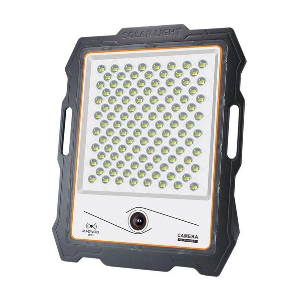 300w Solar Light With Optics Lens Security Camera MJ-DW903