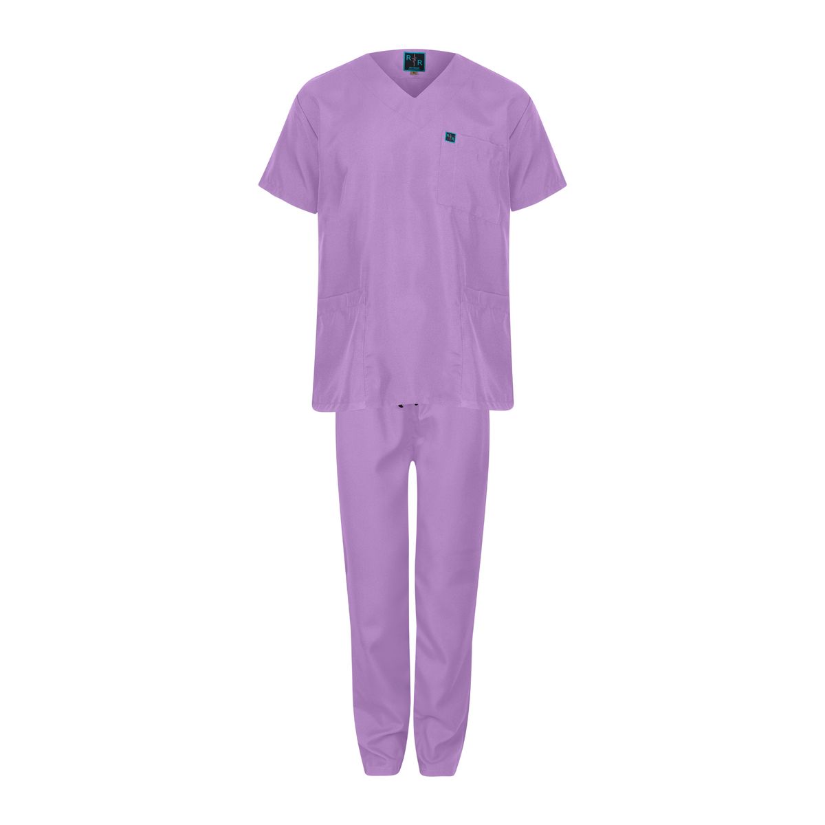 Rio Ridge Medical Surgical Polyester Lilac Scrub Set | Shop Today. Get ...