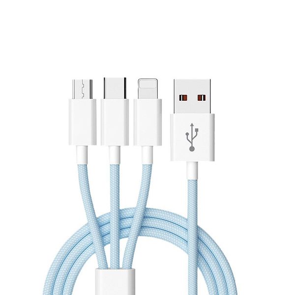 Multi-Device Charger Cable - 3 Port USB Cable for Phones Tablets &amp; More
