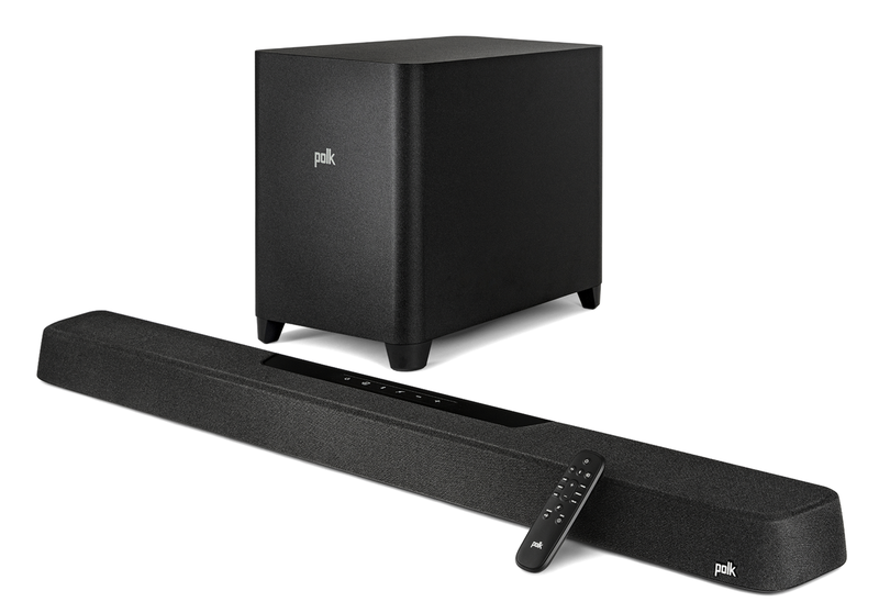 Polk MagniFi Max AX 5.1.2 Dolby Atmos &amp; DTS:X Soundbar &amp; Sub - Black