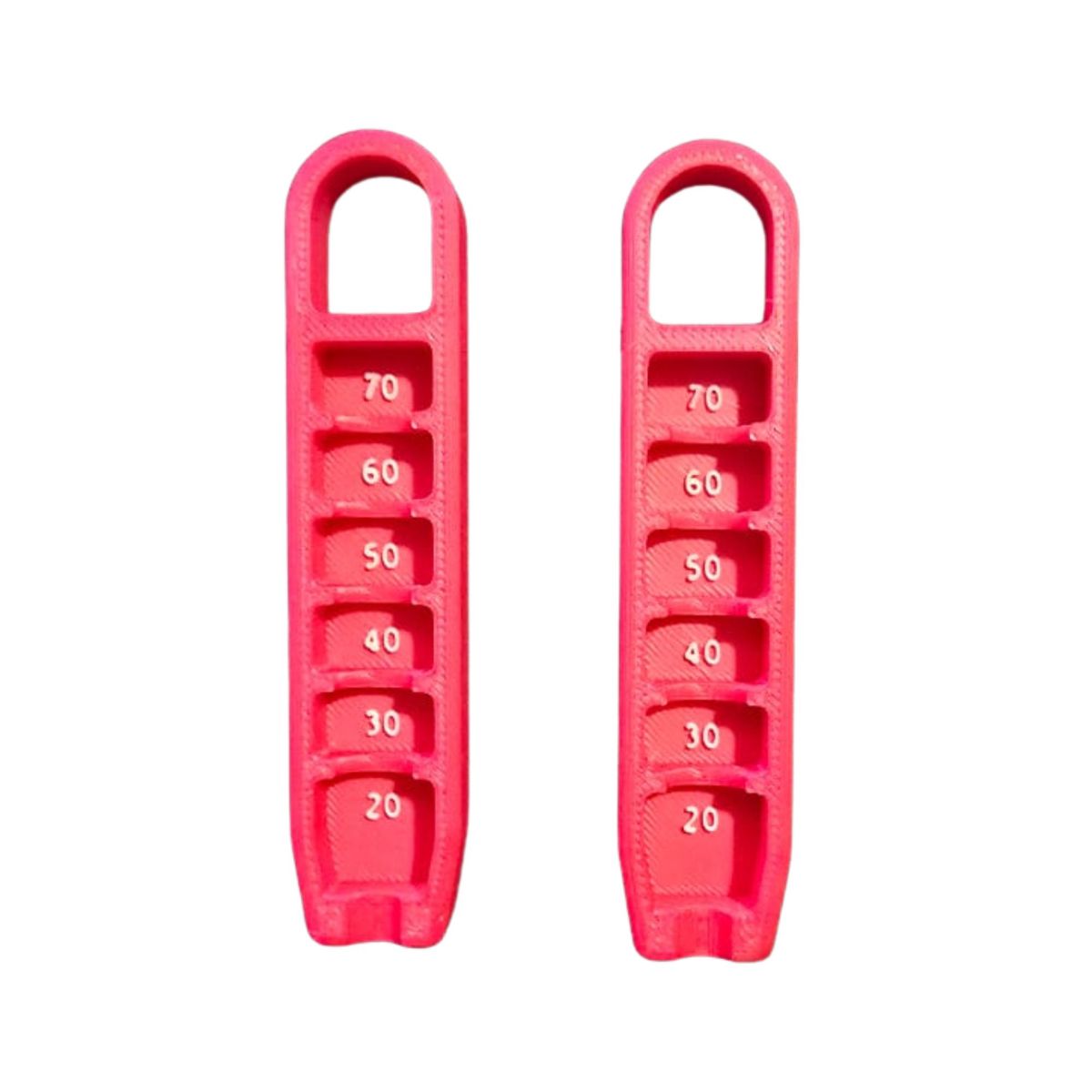 Professional Golf Tee Height Elevator - Red (Pack of 2)