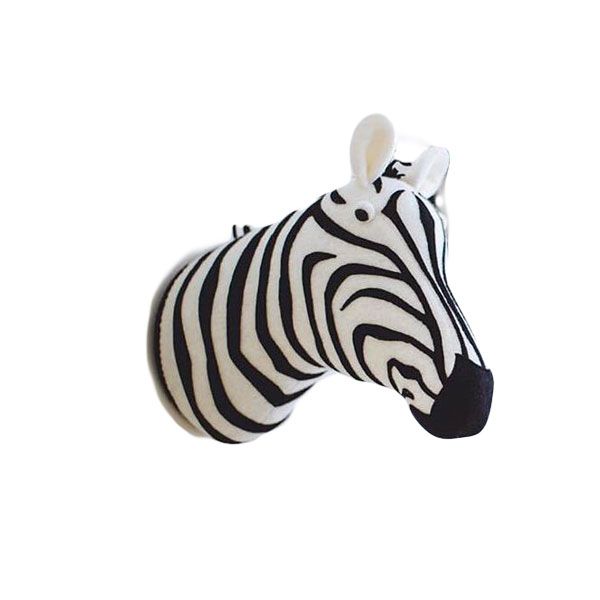 Zebra 3D Animal Head