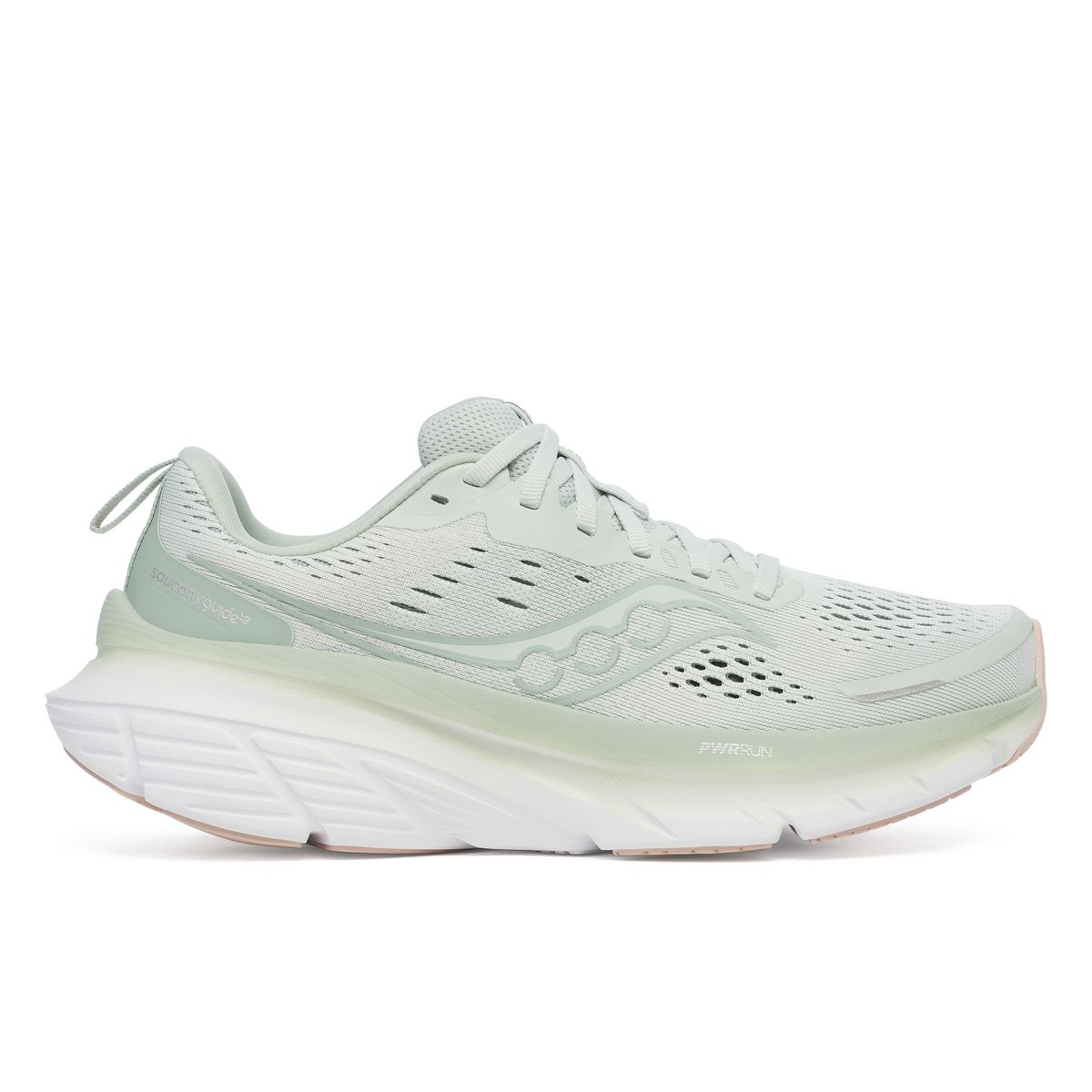 Saucony Women's Guide 18 Road Running Shoes - Mist/Aloe