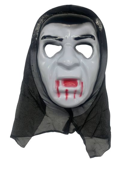 Count Dracula with Veil Halloween Mask