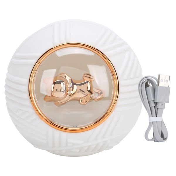 USB - Charging Mini Night Light with Stereo Music (White)