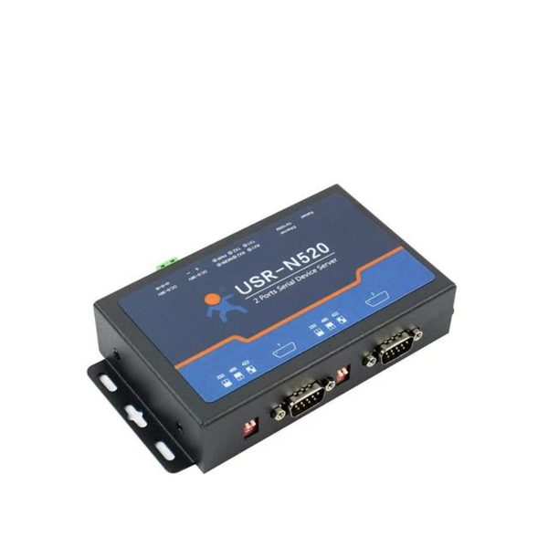 USR-N520 Industrial 2-Port RS232/RS485/RS422 Ethernet Device Server