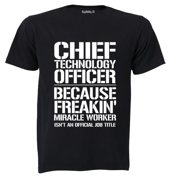 Chief Technology Officer - Adults - T-Shirt