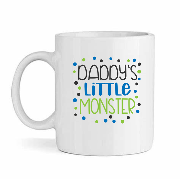 Daddy Little Monster v4-Father's Day-Valentines-Birthday-Christmas Pack Mug