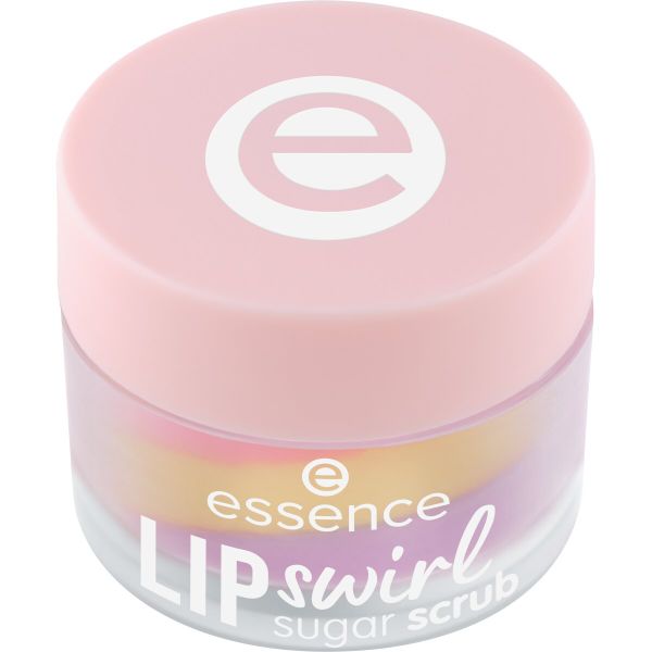 essence LIP swirl sugar scrub 01