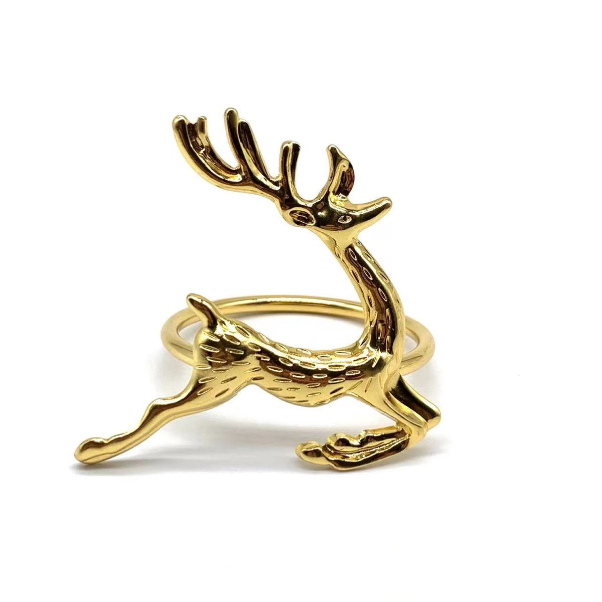 Gold Deer Napkin Rings Set of 12 Shop Today. Get it Tomorrow