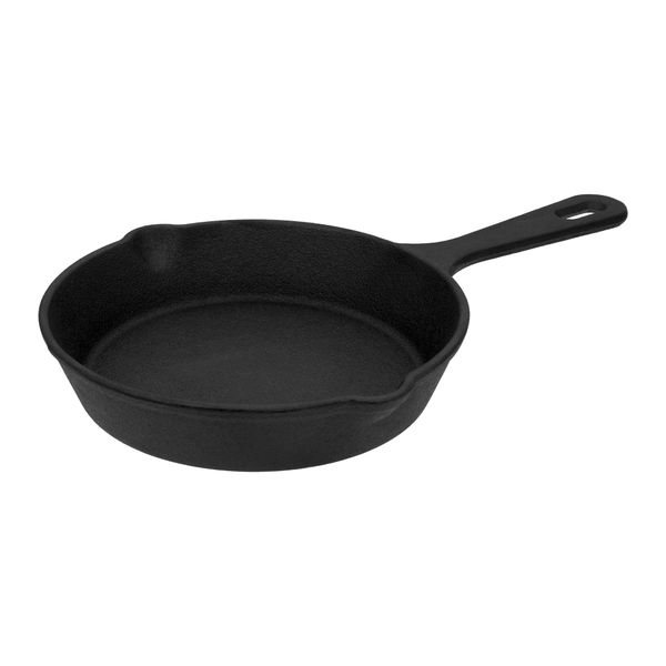 Regent Cookware Cast Iron Frying Pan, 14cm Diameter