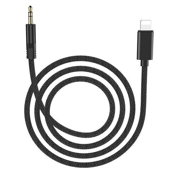 Lightning Cable to 3.5 mm Aux Audio Cable for iPhone -1m