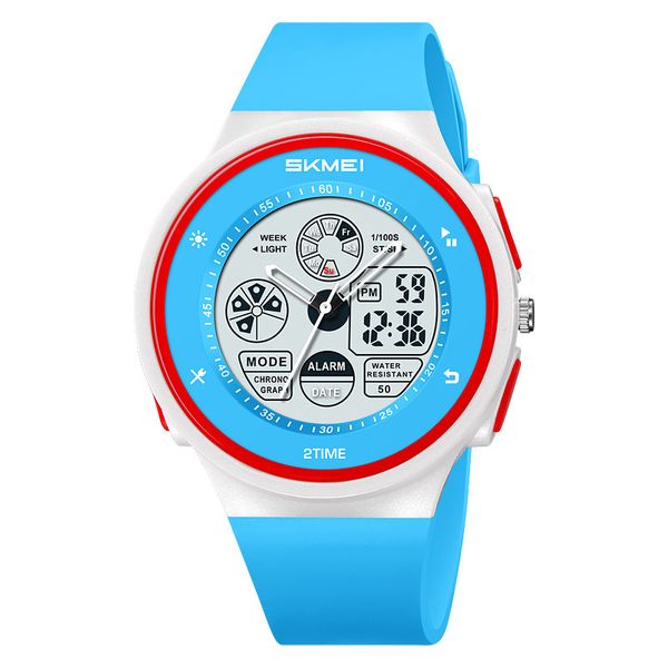 Time Beauty Fashion Multi functional Sports Waterproof Electronic Watch for