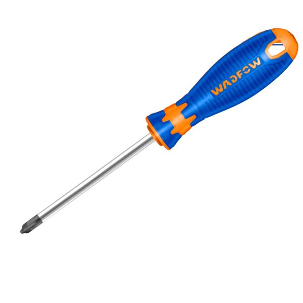 Wadfow - Pozidriv (PZ1) Magnetic Black Tip Screwdriver 5×100mm (Cr-V)