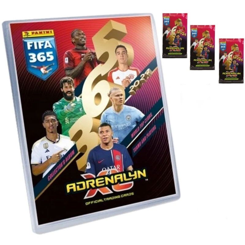  Panini Adrenalyn XL FIFA 365 2024 Starter Pack - Football Cards  : Toys & Games