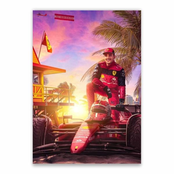Charles Leclerc Poster - A1