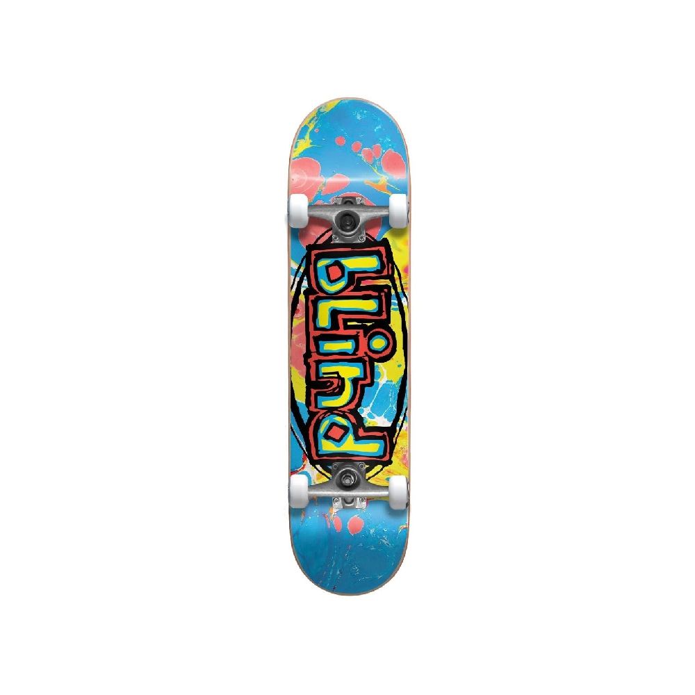 Blind Skateboard Complete OG Oval Multi Size 7.625 Buy