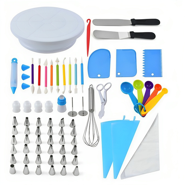 66 Pieces Cake Decorating set Kit Supplies Baking Accessories-ngat