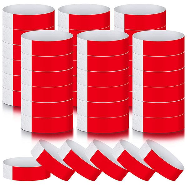 Paper Ticket Wristbands Hand Bands for Event/Concert/Party (600 Pieces)